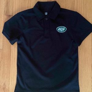 EUC NY JETS boys polo size s/8